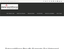Tablet Screenshot of dataworkforce.com